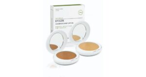Матирующая компактная крем-пудра кушон светлая Innoaesthetics Epigen Coverage 