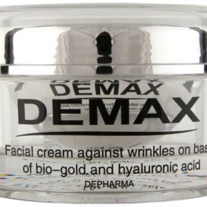 Крем для лица на основе био–золота и гиалуроновой кислоты DEMAX Facial cream against wrinkles on basis of bio-gold and hyaluronic acid