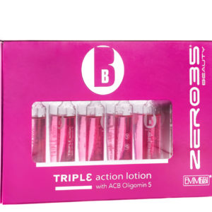 Восстанавливающие ампулы тройного действия “Глянцевый блеск” Beauty triple action lotion Emmebi