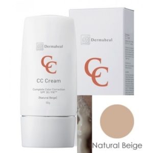 Dermaheal CC Сream SPF 30 Natural Beige Сонцезахисний крем із тоном Дермахіл натуральний бежевий