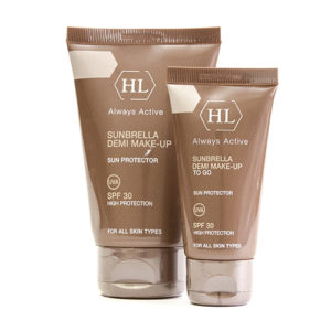 Солнцезащитный крем с тоном Холи Ленд  Sunbrella SPF 30 Holy Land Cosmetics