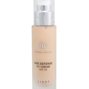 Age Defense CC Cream Light SPF 50 Антивозрастной солнцезащитный крем, светлый тон, Холи Ленд