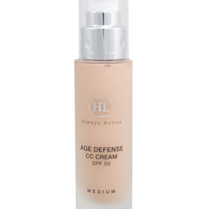 Age Defense CC Cream Medium SPF 50 Антивозрастной солнцезащитный крем, натуральный тон, Холи Ленд