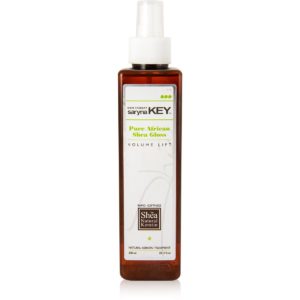 Спрей-блеск для объема с маслом Ши Saryna Key Volume Lift Pure African Shea Gloss