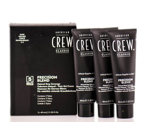American Crew Precision Blend Dark 2-3 Камуфлирование мужских седых волос
