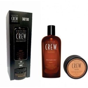 Подарочный набор American Crew Groom to Win 3 in 1 Pomade Duo