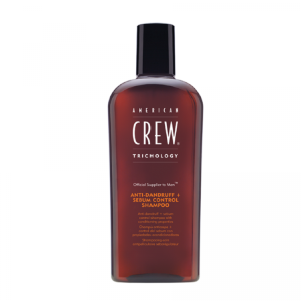 Балансирующий шампунь против перхоти для жирной кожи головы Anti Dandruff+Sebum Control Shampoo American Crew
