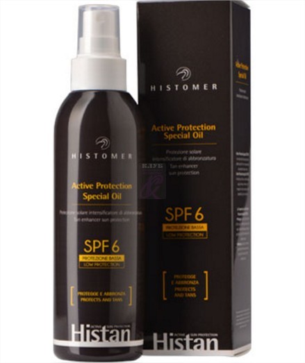 Histomer HISTAN Active Protection Oil SPF6 Солнцезащитное масло-бронзатор