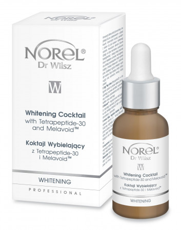 Осветляющий коктейль на основе тетрапептида-30 и комплекса Melavoid /Whitening cocktail with tereapeptide-30 and melavoid Norel