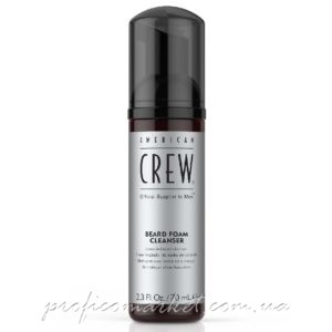 Очищающая пена для бороды American Crew Beard foam cleanser