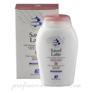 Biogena Savel Latte Молочко очищающее с рисовыми отрубями