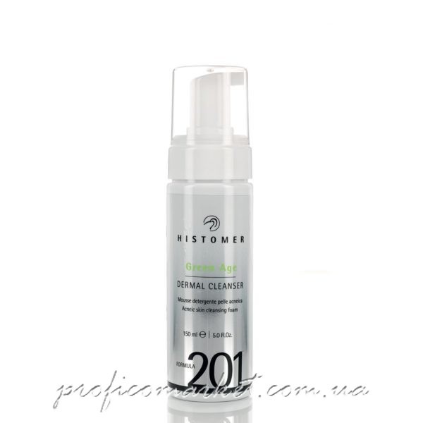 HISTOMER FORMULA 201 GREEN AGE DERMAL CLEANSER Очищающий мусс для проблемной кожи Грин-Эйдж