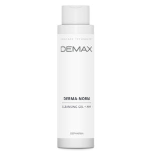 Очищающий гель для комбинированной кожи с АНА  Demax Derma-norm cleansing gel + AHA