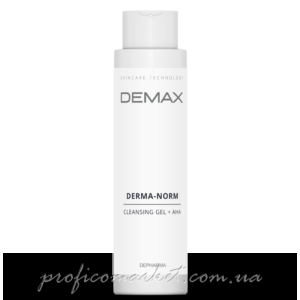 Demax Derma-norm cleansing gel + AHA Очищающий гель для комбинированной кожи с АНА