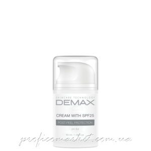 Demax POST-PEEL PROTECTION CREAM WITH SPF25 Постпилинговый защитный крем с SPF25
