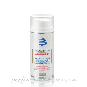 Крем осветляющий против пигментных пятен SPF20 Biogena Whitening