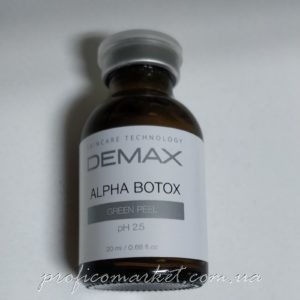 Demax ALPHA BOTOX GREEN PEEL Антивозрастной Пилинг с полифенолами зеленого винограда и пептидами