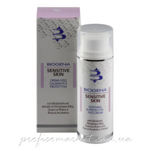 Регенерирующий крем для чувствительной кожи Biogena Sensitive Skin Soothing and Protective Face Cream