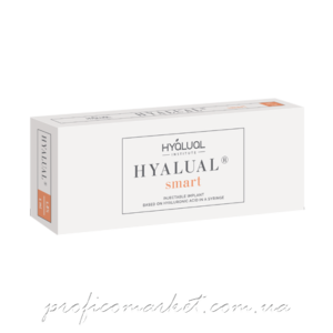 препарат для курсовой процедуры Редермализации Hyalual Smart 1.8% 2 мл
