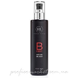 Очищающий гель- мыло для мужчин Holy Land B FIRST Anti-Age Gel Soap