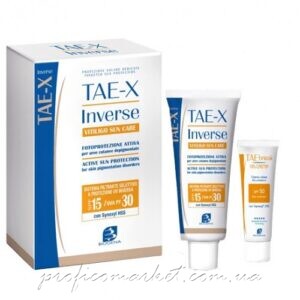 Солнцезащитный Комплект Витилиго Biogena TAE-X Inverse Vitiligo Sun Care + TAE break SPF50