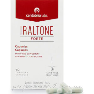 Капсулы для лечения ослабленных волос и ногтей CANTABRIA LABS Iraltone Forte, 60 капс
