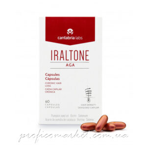 Капсулы для лечения выпадения волос CANTABRIA LABS Iraltone AGA , 60 капс