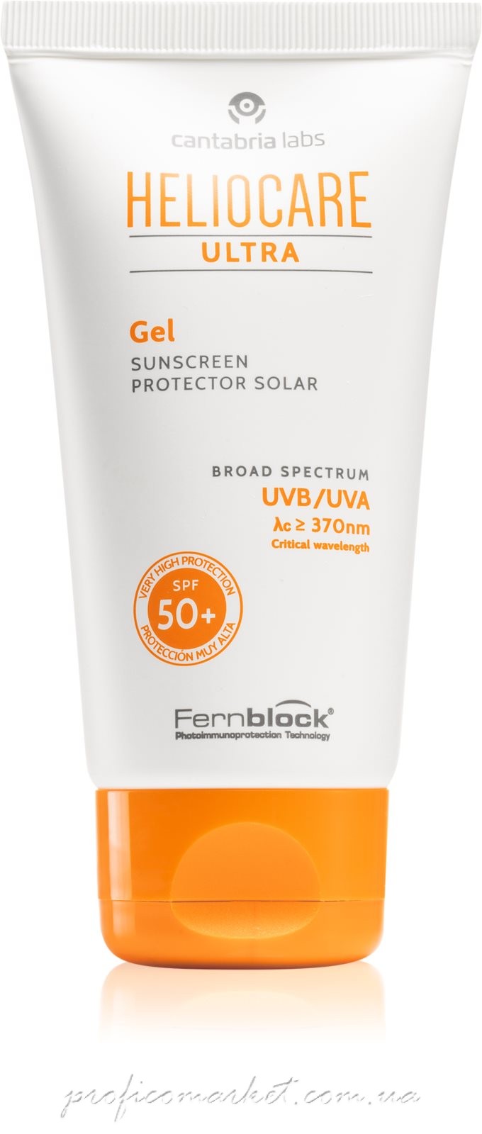 Солнцезащитный гель SPF 50+ для жирной и комбинированной кожи Cantabria Labs Heliocare Ultra Gel SPF 50+