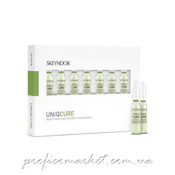 Активный матирующий концентрат от расширенных пор Skeyndor Uniqcure Mattifying pore refiner concentrate