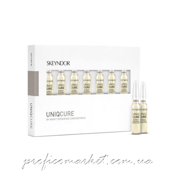 Активный восстанавливающий ночной концентрат 8 часов Skeyndor Uniqcure 8H night repairing concentrate