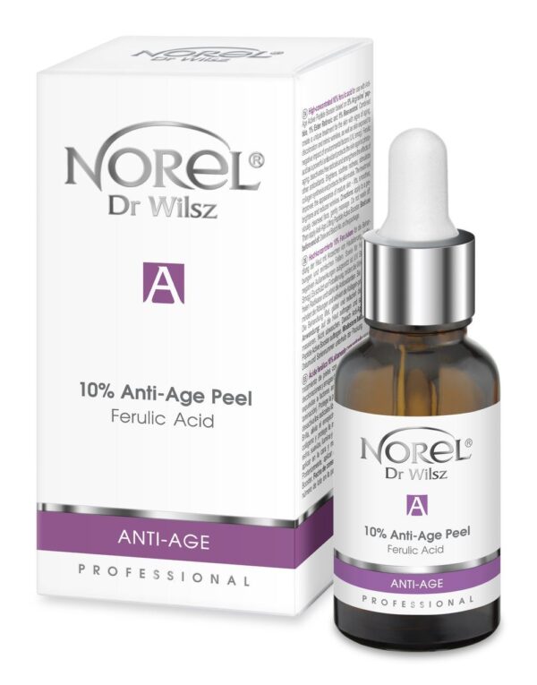 Анти-эйдж пилинг с эффектом Botox с феруловой кислотой и нейропептидом Norel Glow Skin Anti-Age Peel Ferulic Acid