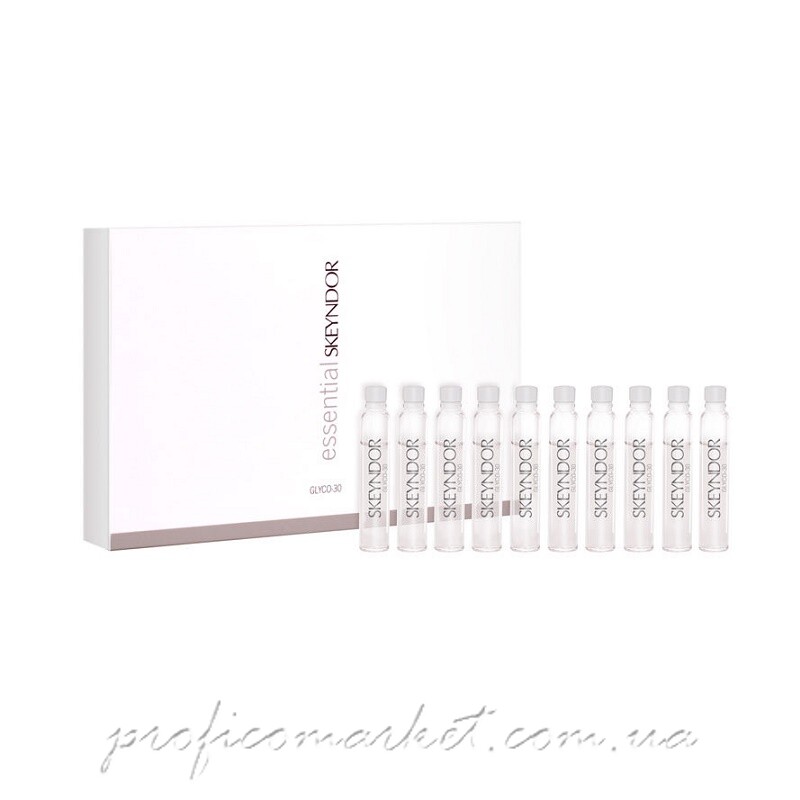 Ампулы с гликолевой кислотой Skeyndor Essential glyco-30