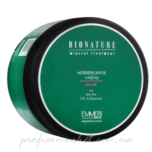 Кислая маска для волос Emmebi Italia BioNatural Mineral Treatment Acidifying Mask 500мл