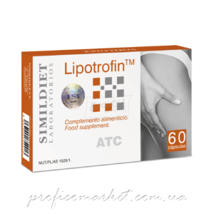 Пищевая добавка антивозрастная дренажная и антицеллюлитная  Simildiet Lipotrofin