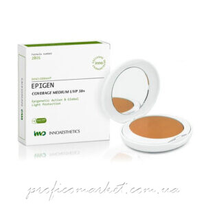 Матирующая компактная крем-пудра кушон Innoaesthetics Epigen Coverage Medium UVP 50+