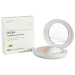 Матирующая компактная крем-пудра кушон светлая Innoaesthetics Epigen Coverage Light UVP 50+