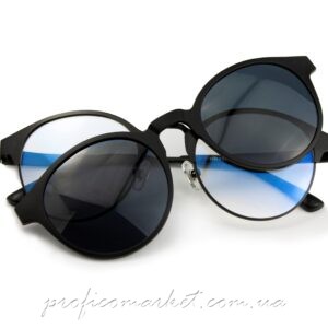Солнцезащитные очки 2в1 BLUE LIGHT BLACK от GREY HOUNDERS