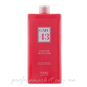 Маска для окрашенных и поврежденных волос Emmebi Italia Gate 43 Wash Ocean Mask Treated Hair 1л