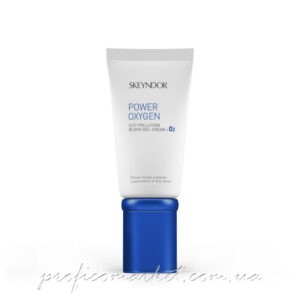 Кислородный детокс гель-крем для комбинированной кожи Skeyndor Power Oxygen City Pollution Block Gel-Cream + O2
