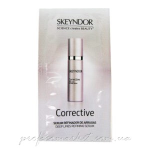 Заполняющая Сыворотка для коррекции глубоких морщин Skeyndor CORRECTIVE Deep lines refining serum 5мл