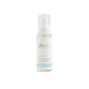 Пенка для сухой и чувствительной кожи с каннабисом Smart4Derma Aquagen HYDRO ALOE MOUSSE CANNABIS RELIEF