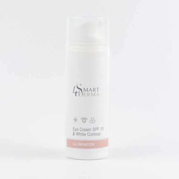 Осветляющий крем SPF 15 Сияющий взгляд Smart4Derma Illumination EYE CREAM SPF 15 B-WHITE CONTOUR 100мл