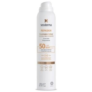 Солнцезащитный прозрачный спрей для тела SPF50+ Sesderma Repaskin Transparent Spray