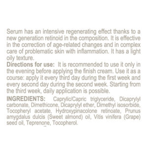 Регенерирующая сыворотка с ретинолом Derma Series HPR SERUM with Granactive retinoid 2%