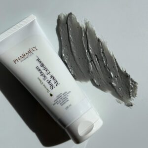 Каолиновая маска-скраб для жирной кожи Pharmely Derma Clean Stop Sebum Mask-Exfolian