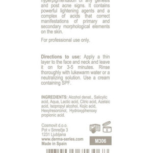 Комби – пилинг осветляющий Derma Series Peel-expert chroma