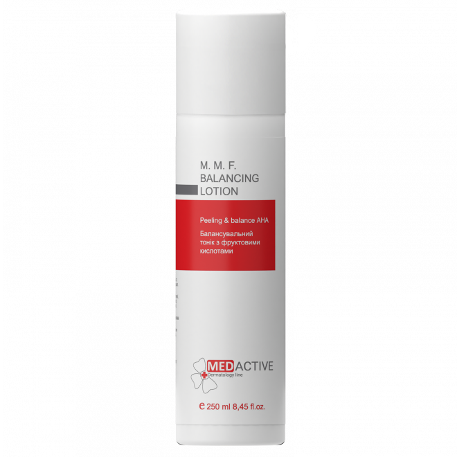 Балансувальний тонік з фруктовими кислотами MedActive М.M.F. Balancing Lotion Peeling & Balance АНА 250мл