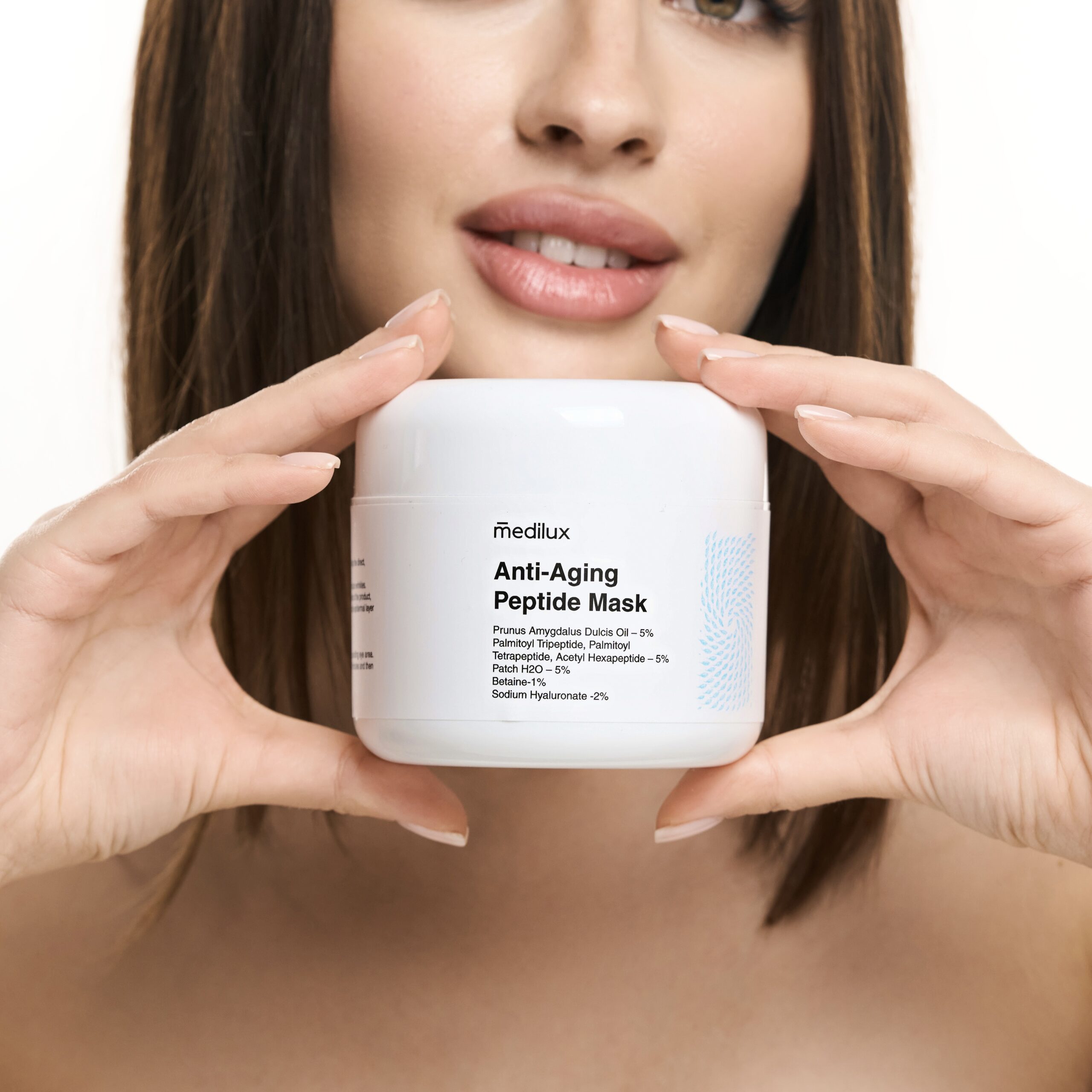 Омолоджуюча антивікова маска з пептидами Medilux Anti-Aging Peptide Mask