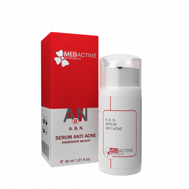 Протизапальна сироватка Анти-акне MedActive А.B.N. Serum Anti Acne Treatment Serum 30мл