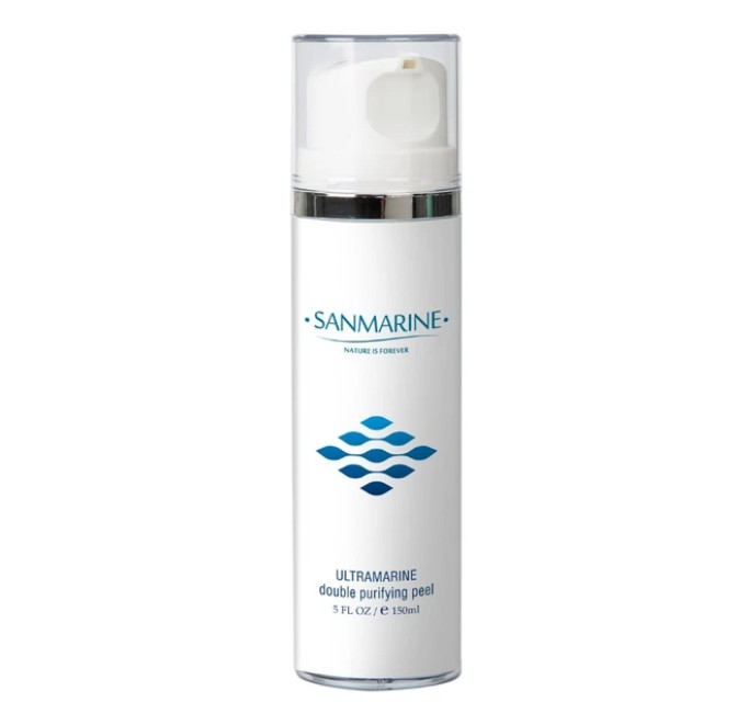 Пілінг-скатка подвійної дії Sanmarine Ultramarine Double Purifyng Peel 150мл